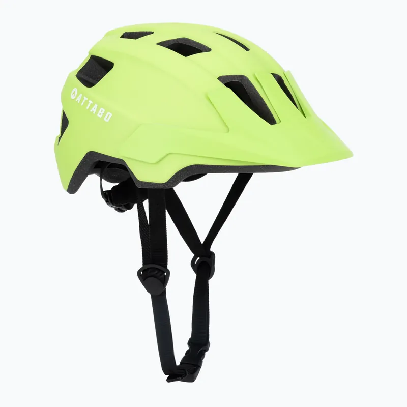 Levný Dětská cyklistická helma ATTABO Khola green