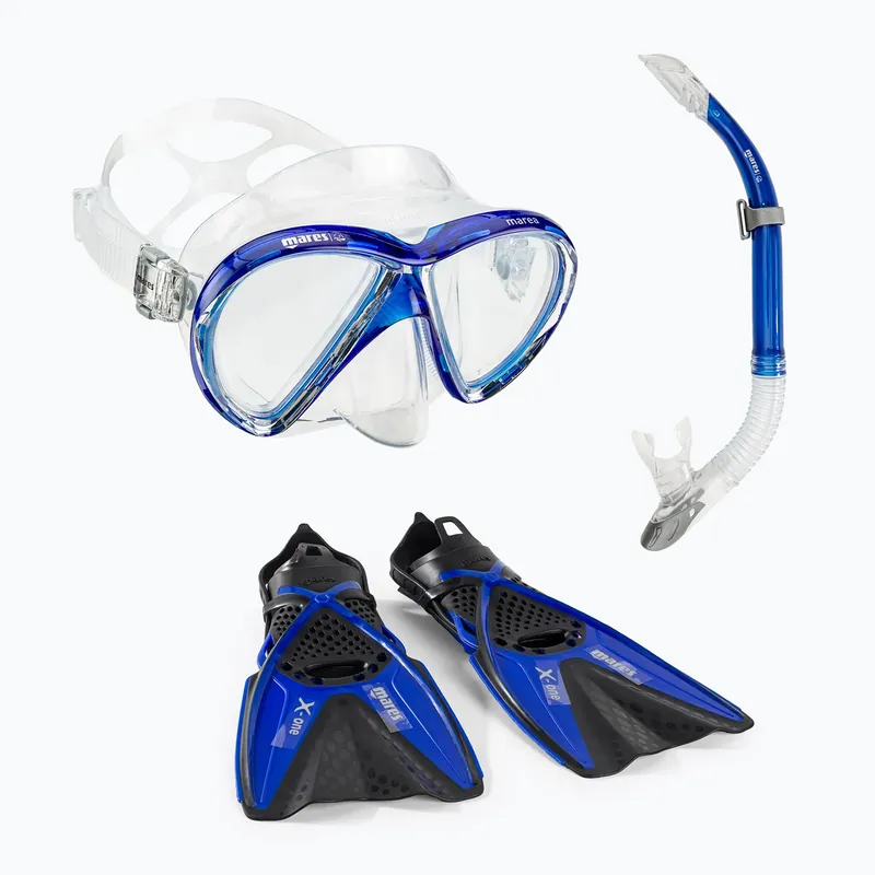 Vrácení Zdarma Potápěčská souprava Mares X-One Marea navy blue 410794