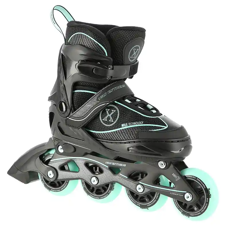 Kolečkové brusle NILS Extreme NA11008 zelené Akční Cena