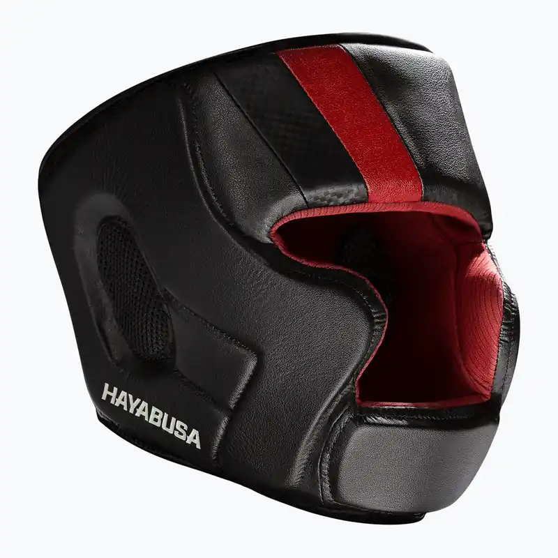 Akce Boxerská helma Hayabusa T3 Headgear black/red