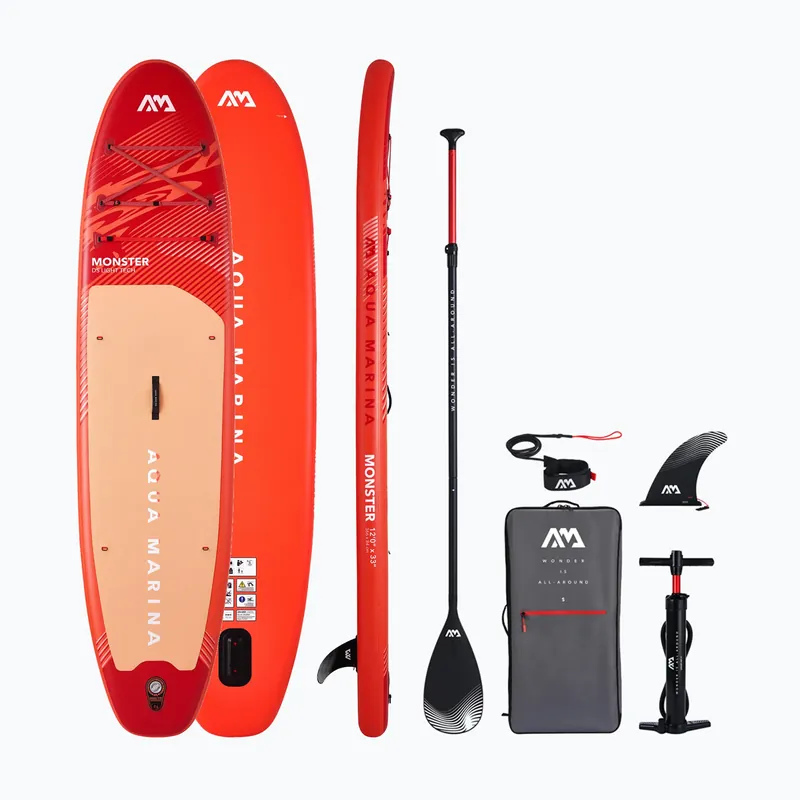 Expresní Doručení Paddleboard Aqua Marina Monster All-around iSUP 12ʼ0ʼʼ sky glider