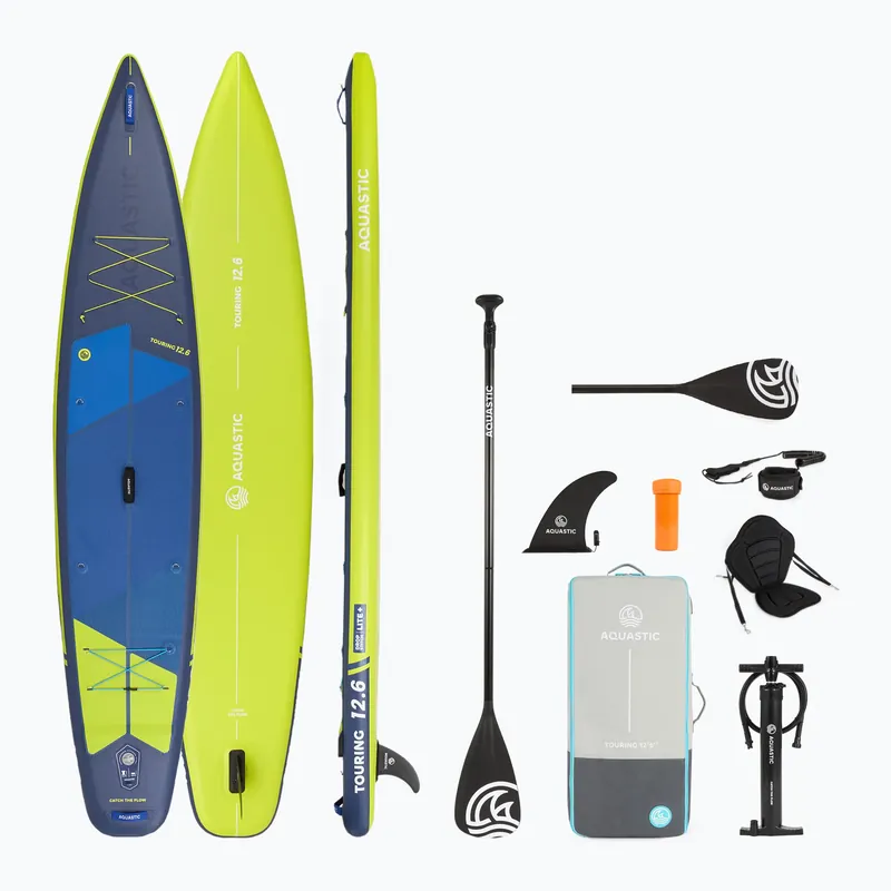 Deska SUP AQUASTIC Touring 12‘6" tmavě modrá Originální