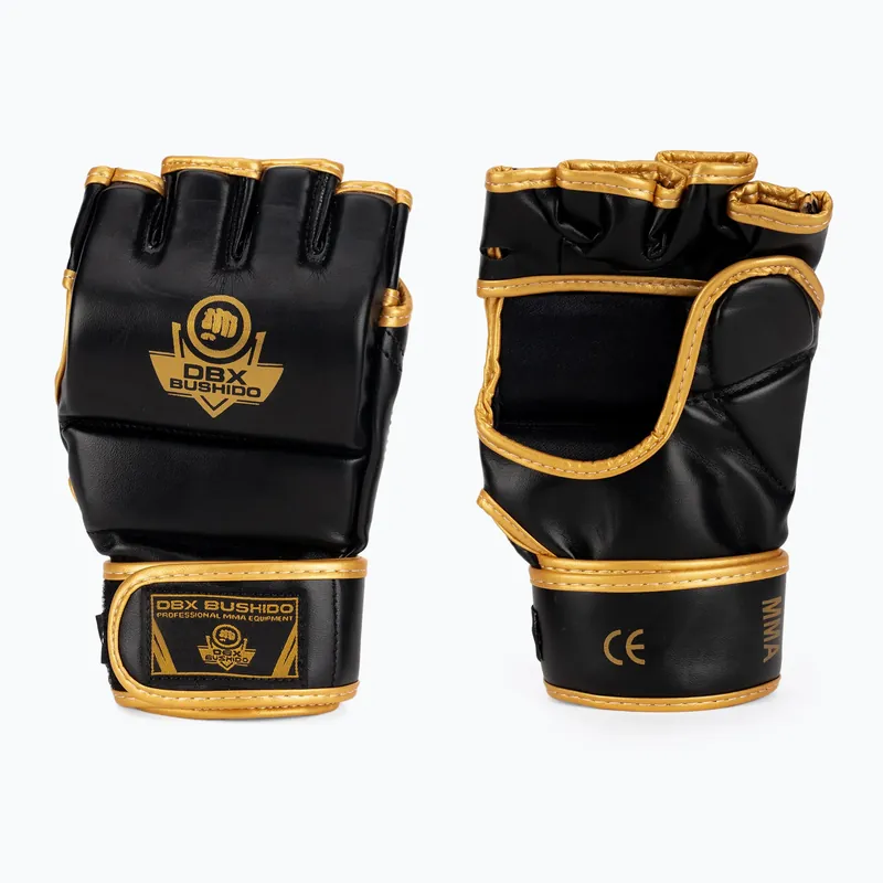 Super Cena DBX BUSHIDO grapplingové rukavice černé E1V8