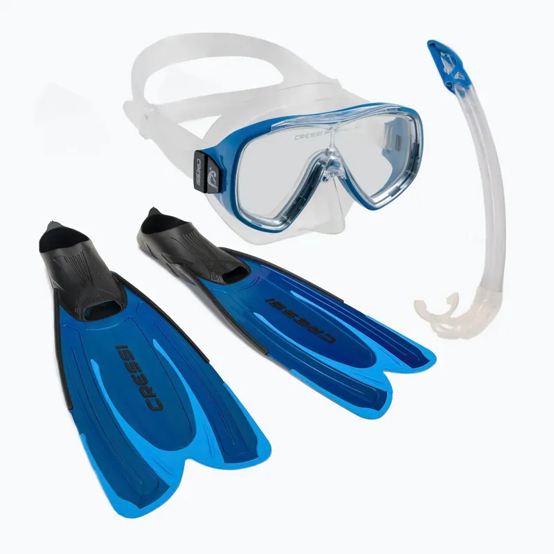Nová Kolekce Šnorchlovací set Cressi Agua Maska + šnorchl + ploutve XCA312035