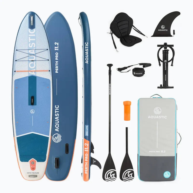 Deska SUP AQUASTIC Perth Pro 11‘2" allround bílá Nakupujte Hned
