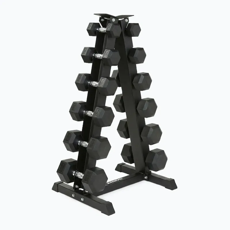Ověřený Stojan na činky XTREXO black