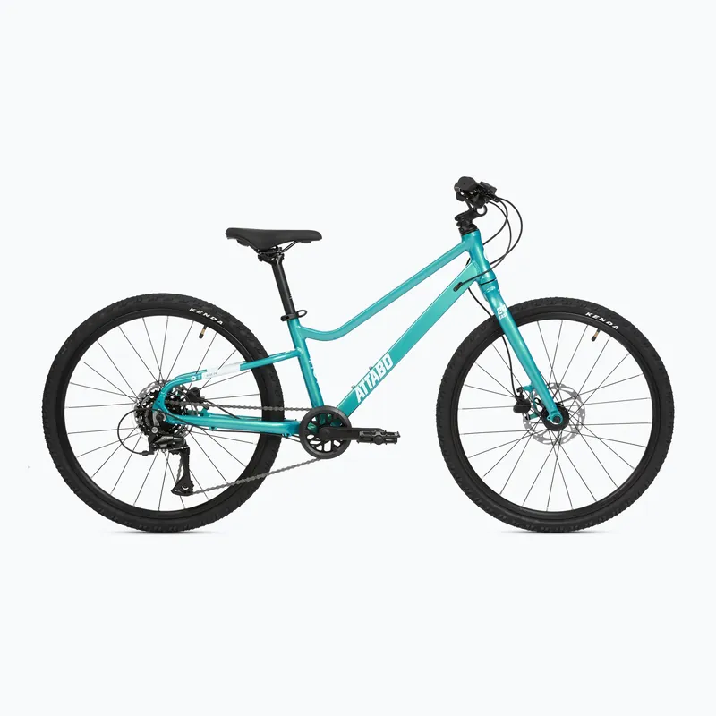 Dětské kolo ATTABO EASE 24" 9,6 kg Gen 2 tyrkysové Ihned K Objednání