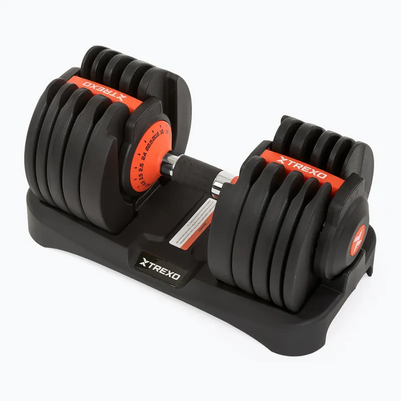 Nastavitelná činka XTREXO 24kg EVO black Časově Omezené