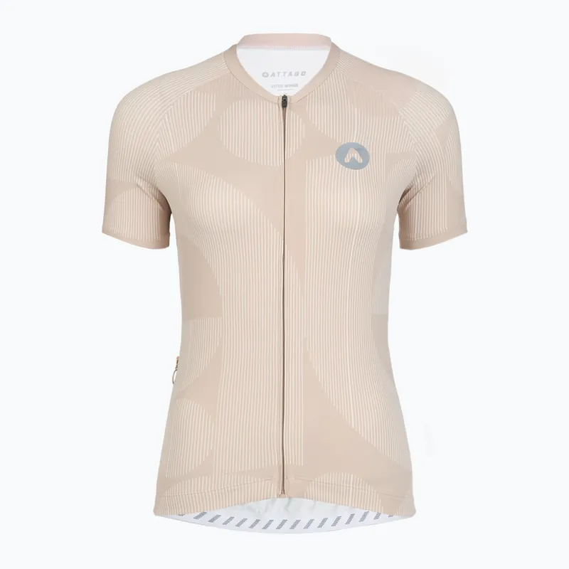 Aktuální Dámské cyklistické tričko ATTABO Vites WMNS brown