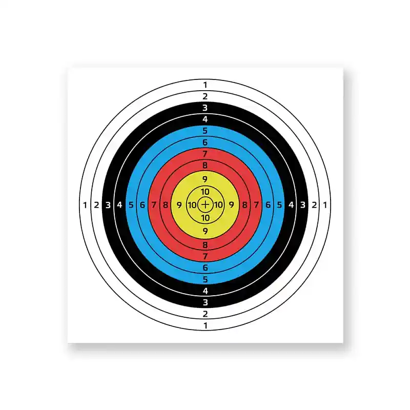 Časově Omezené Terč inSPORTline Darber 40x40cm 10ks