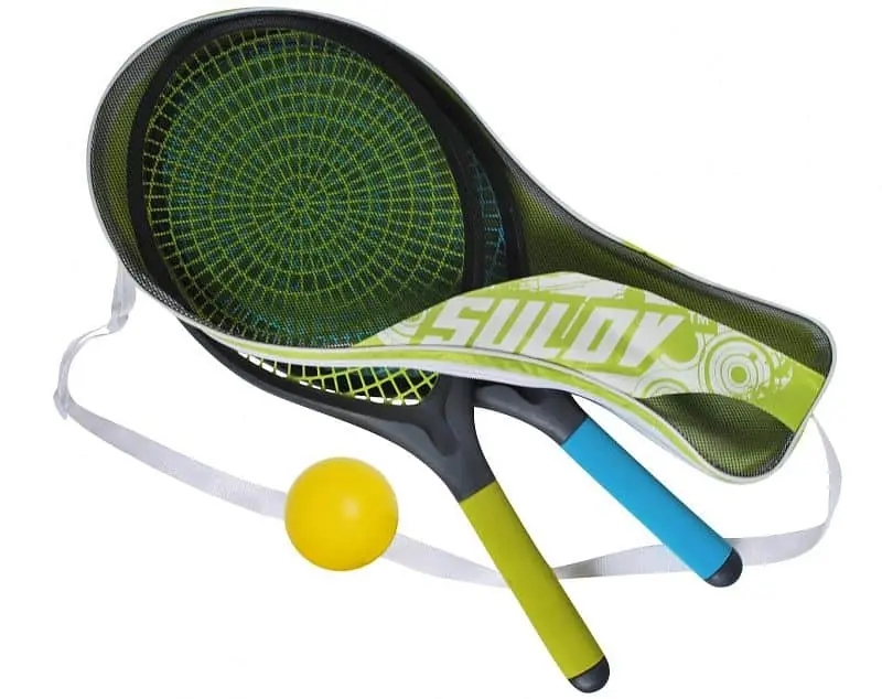 Líný tenis SULOV® set 2 - rakety a míček v pouzdře Sleva