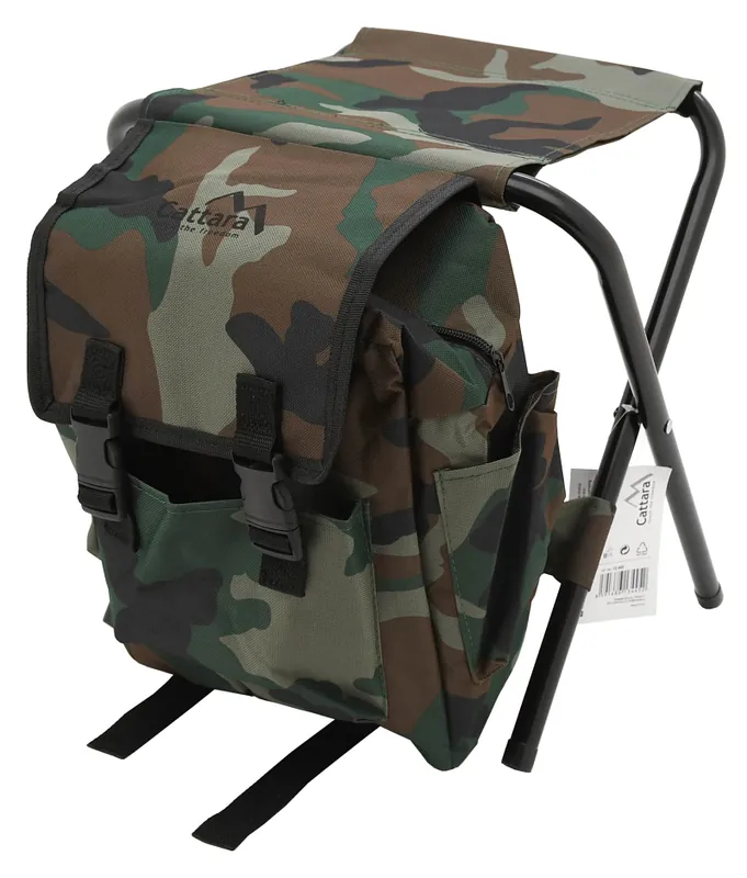 Zlevněný Židle skládací s batohem OLBIA ARMY