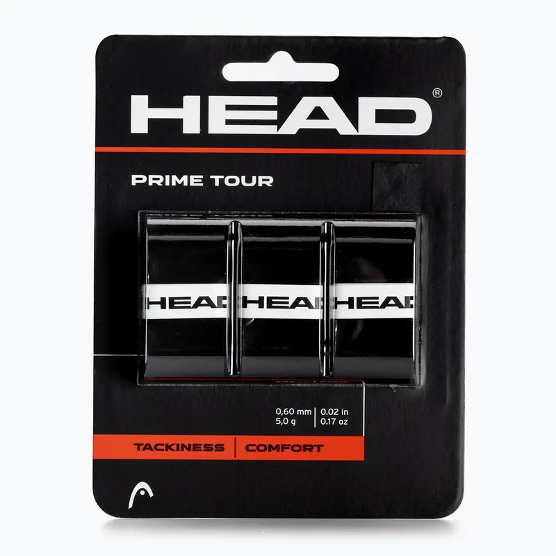 Pouze Dnes HEAD Prime Tour 3ks tenisových odpalů Black 285621