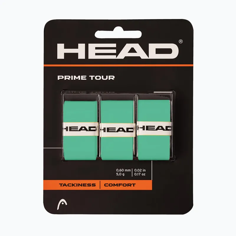 Nejprodávanější Omotávky na tenisové rakety HEAD Prime Tour 3 ks mint