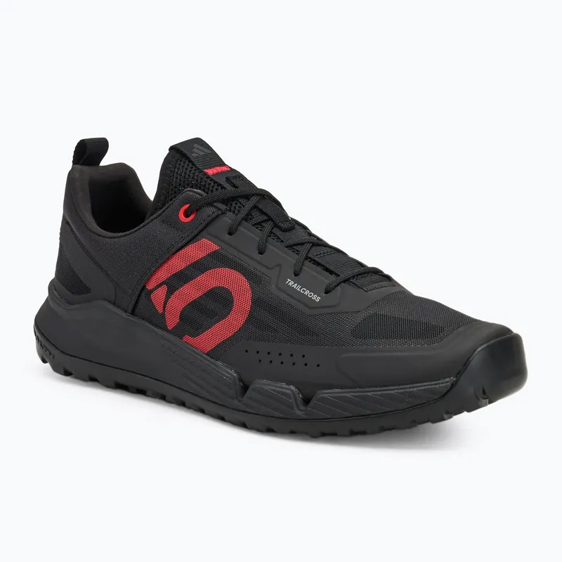 Finální Výprodej Pánské cyklistické boty adidas FIVE TEN Trailcross LT core black/pure ruby/grey three platform