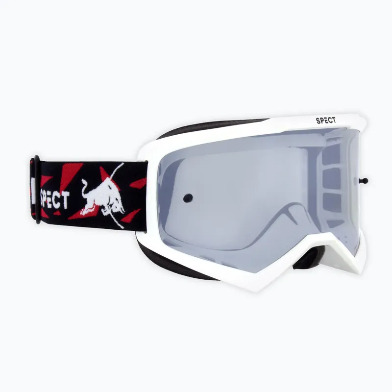 Top Prodej Cyklistické brýle Red Bull SPECT Evan shiny white/smoke silver mirror