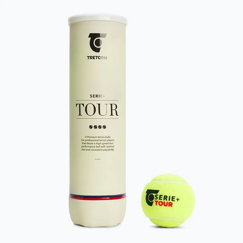 Objednat Nyní Tenisové míčky Tretorn Serie+ Tour 4 ks.