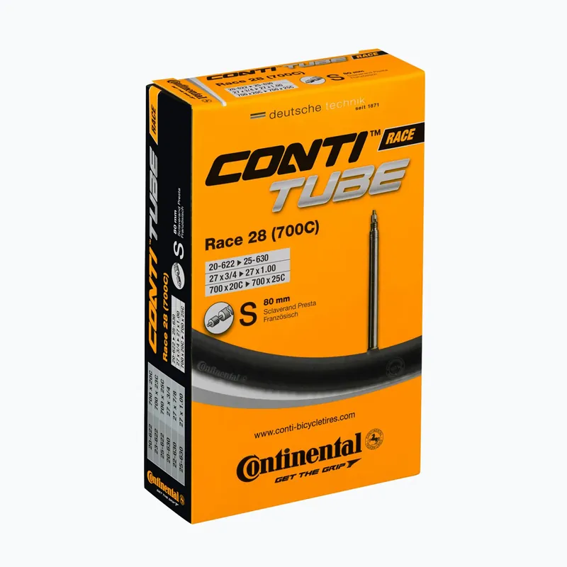Pouze Dnes Cyklistická duše Continental Race 28 Presta 28" x 18-25 mm/80 mm