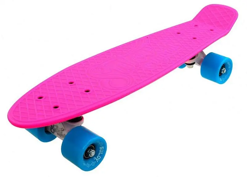 Penny board 22" SULOV® NEON SPEEDWAY růžovo-modro-bílý Super Cena