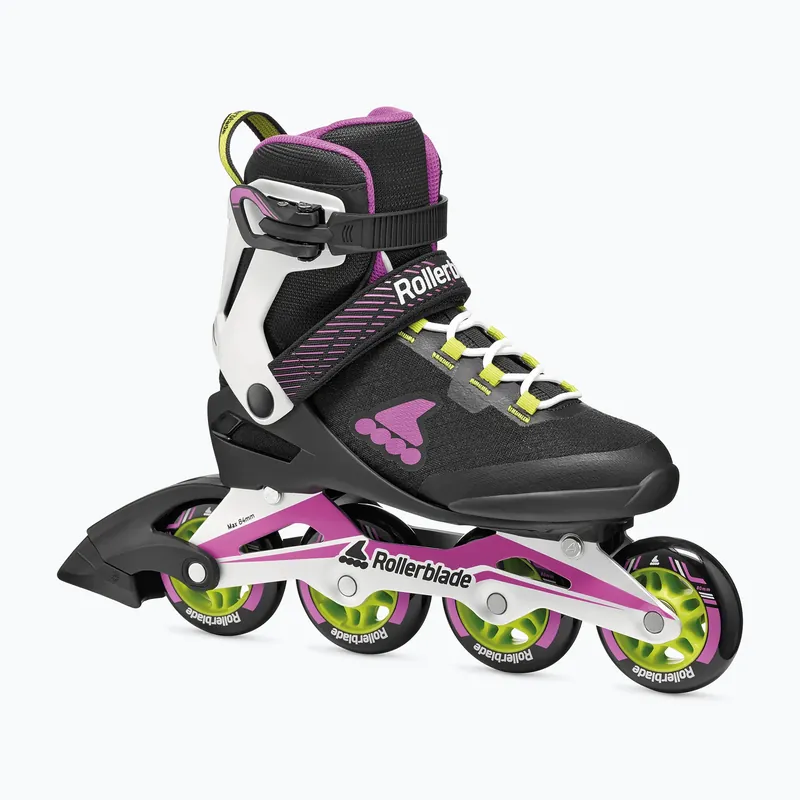 Nová Kolekce Dámské kolečkové brusle Rollerblade Macroblade 80 W black/dark fuchsia