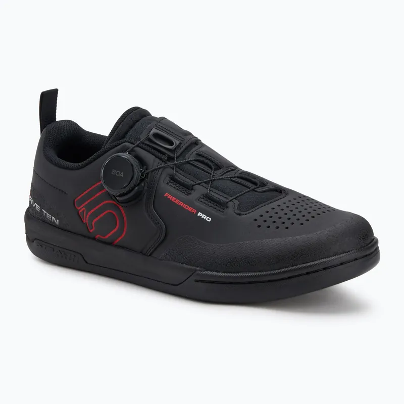 Pánské cyklistické boty na platformě adidas FIVE TEN Freerider Pro Boa core black/red/cloud white Horká Nabídka