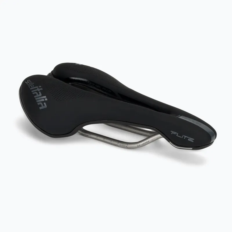 Sedlo na kolo Selle Italia Flite Boost Gravel Superflow, Fibra-Tek, Light Gel black Poslední Šance