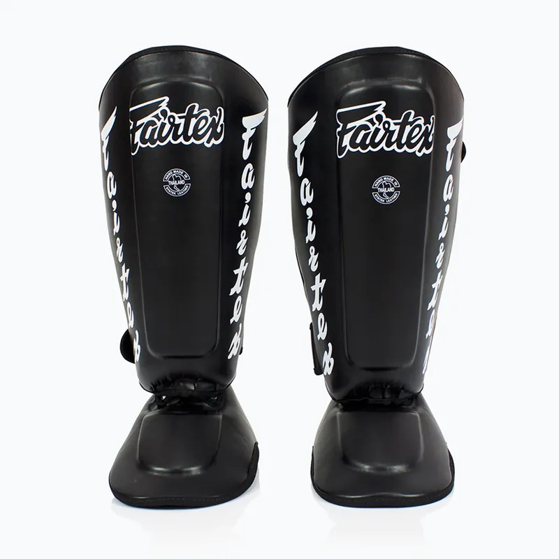 Dokud Zásoby Vydrží Odnímatelné chrániče holení Fairtex In-Step alias chrániče holenních kostí. "Twister" černá