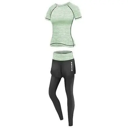 Cenová Bomba Runner Long 2W fitness set zelená