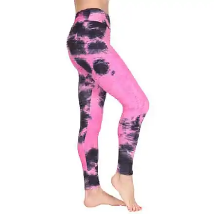 Yoga Color sportovní legíny růžová Vrácení Zdarma