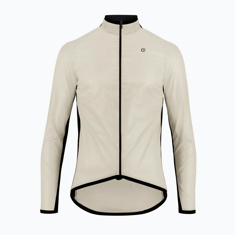 Autentický Pánská cyklistická bunda ASSOS Mille GT C2 Wind moon sand