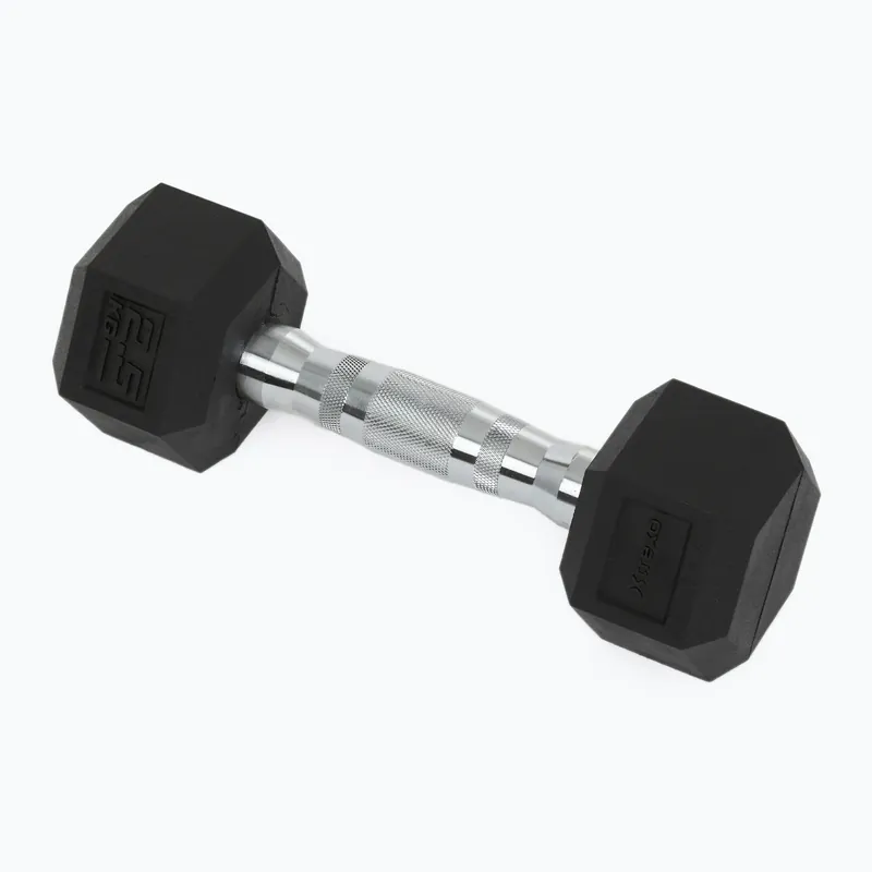 Akční Nabídka Pogumovaná činka XTREXO Hex HXD200 2,5 kg