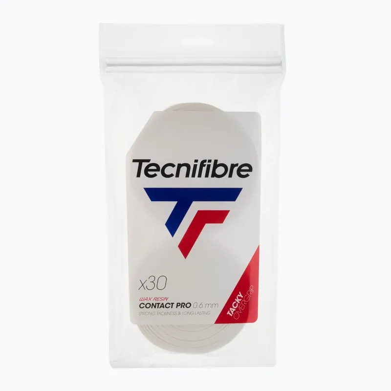 Tecnifibre Contact Pro 30ks. bílá 52ATPCON30 Nová Kolekce