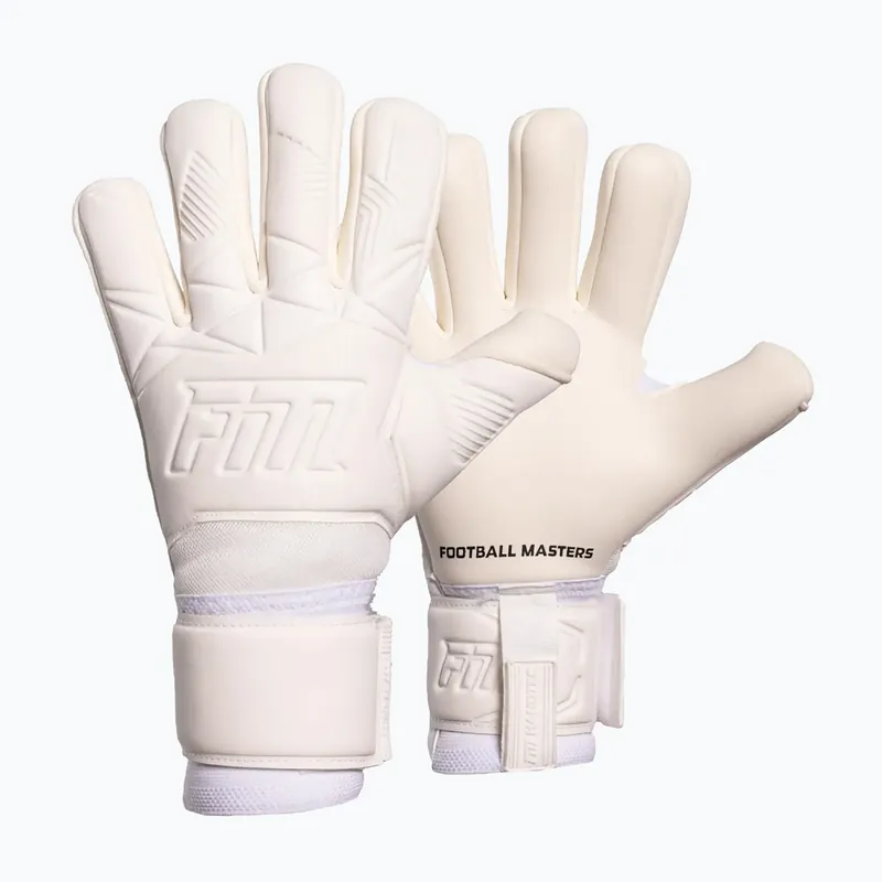 Brankářské rukavice Football Masters Varis X all white Must-Have