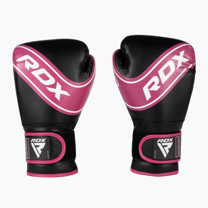 Dětské boxerské rukavice RDX černo-růžové JBG-4P Hit Sezóny