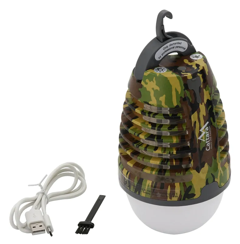 Cenový Hit Svítilna PEAR ARMY nabíjecí + lapač hmyzu