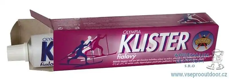 Originální Běžecký vosk KLISTER fialový