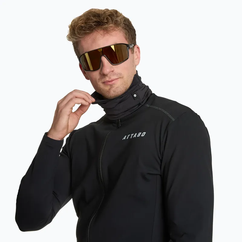 Cyklistický nákrčník ATTABO LOREEF MULTIFUNCTIONAL BAND zateplený black Výhodná Nabídka
