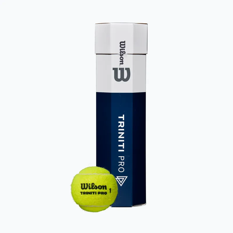 Wilson Triniti Pro Tball tenisové míče 4 ks žluté WR8204801001 Nízká Cena