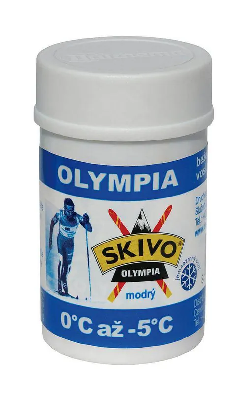 Novinka Skivo - vosk běžecký - modrý