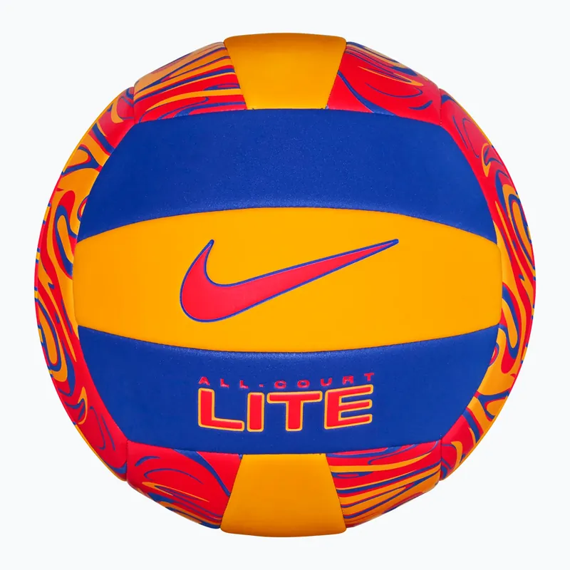 Volejbalový míč Nike All Court Lite Volleyball laser orange/hyper royal/bright crimson velikost 5 Značkový