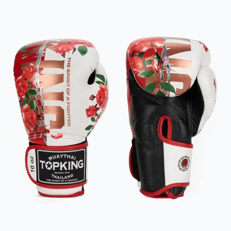 Značkový Boxerské rukavice Top King Rose white