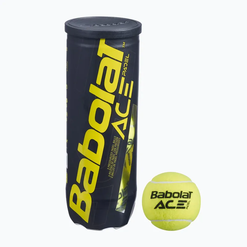 Aktuální Padelové míčky Babolat Ace 3 ks žluté 501104