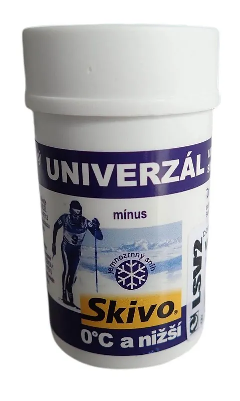 Bezpečná Platba Skivo vosk běžecký UNI modrý univerzál 0°C minus 40 g