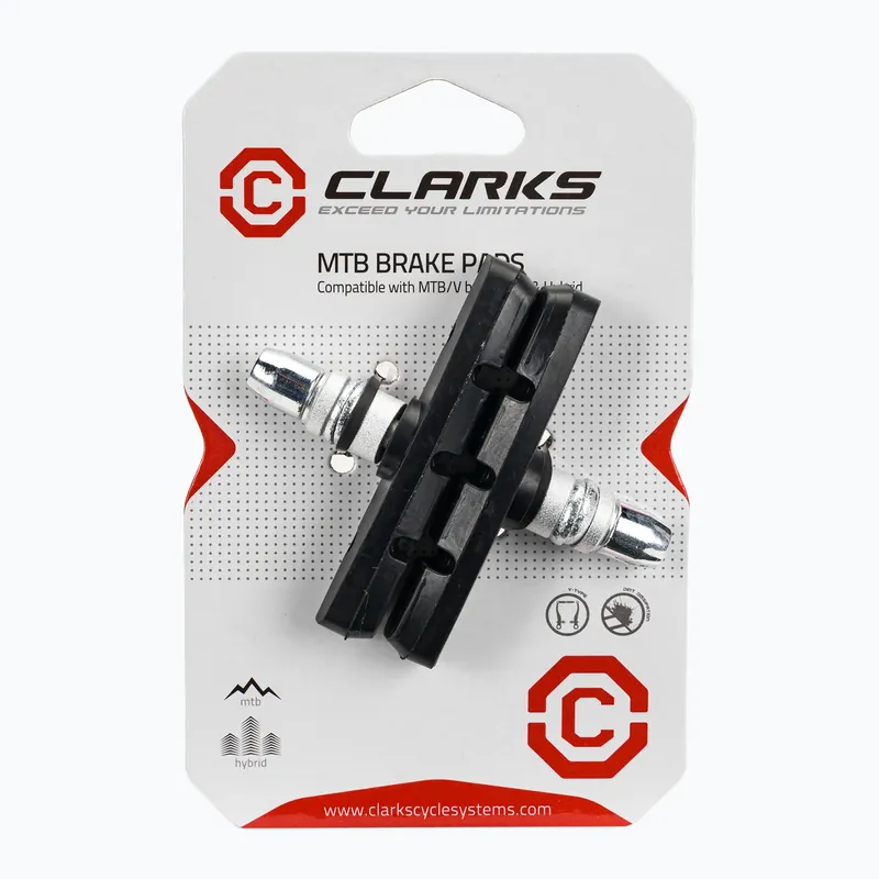 Jen Po Omezenou Doba Brzdové destičky Clarks MTB černé CLA-CP510