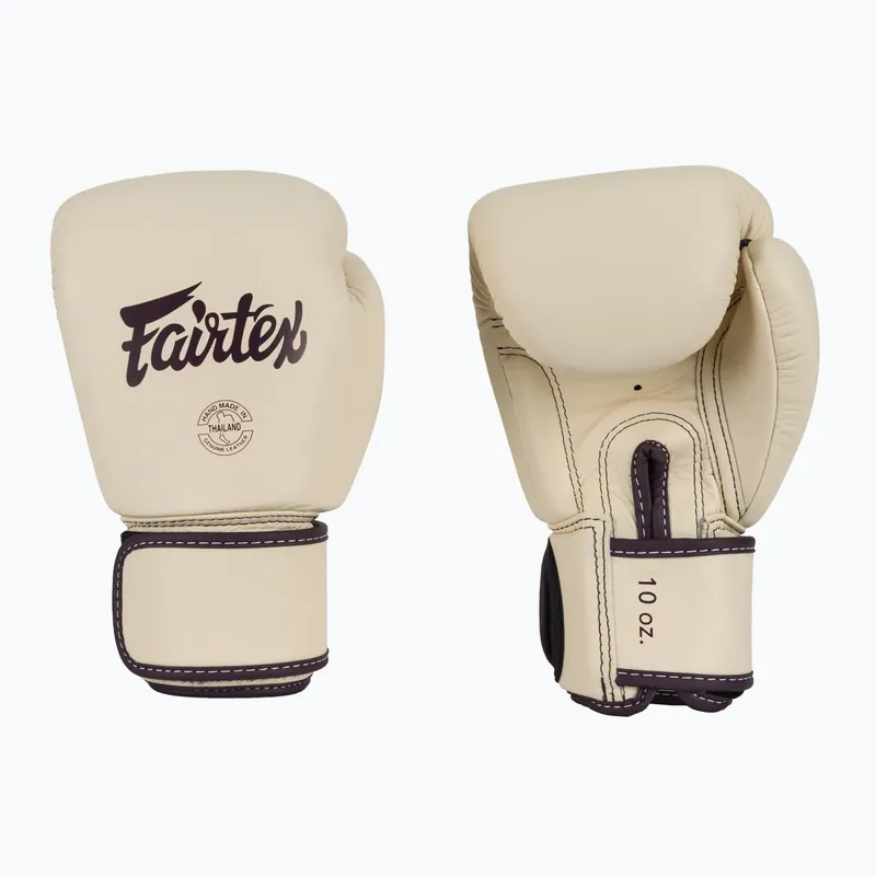 Omezená Nabídka Boxerské rukavice Fairtex Real Leather Boxing khaki