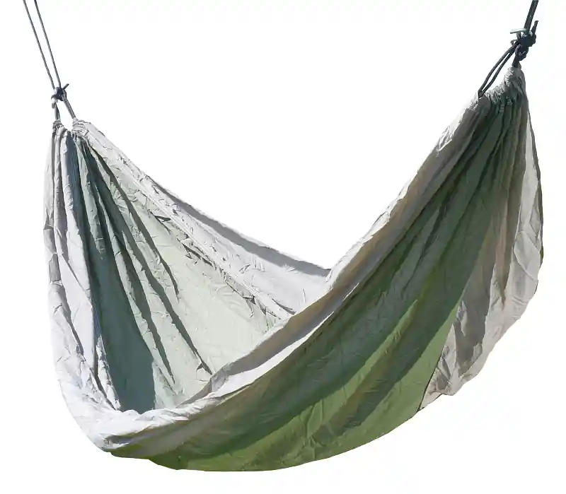 Oblíbený Houpací síť NYLON 275x137cm zeleno-hnědá