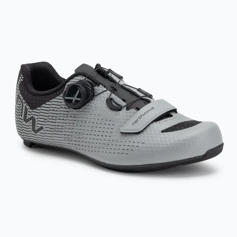 Pánské silniční boty Northwave Storm Carbon 2 silver/reflective Nová Kolekce