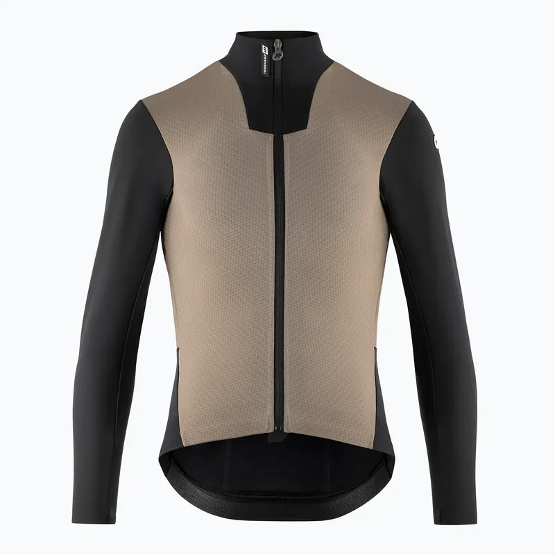 Nová Kolekce Pánská cyklistická bunda ASSOS Mille GT Hashoogi 3/3 Winter S11 dune sand