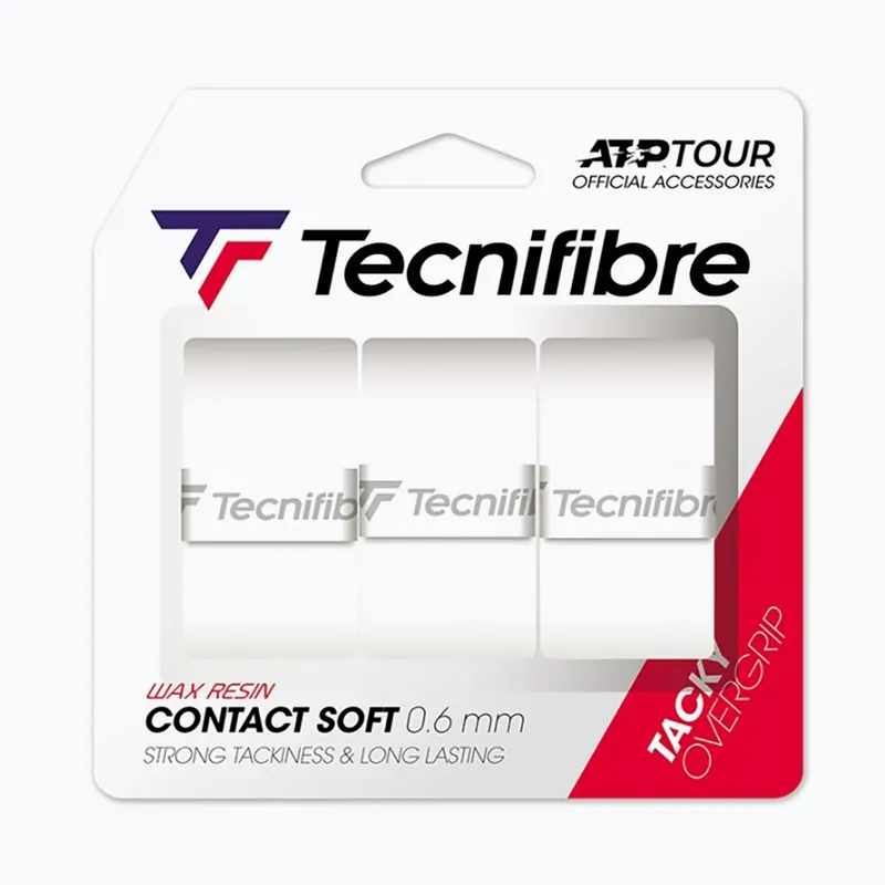Časově Omezené Tecnifibre Contact Soft Tenisová omotávka bílá 52ATPCONSO