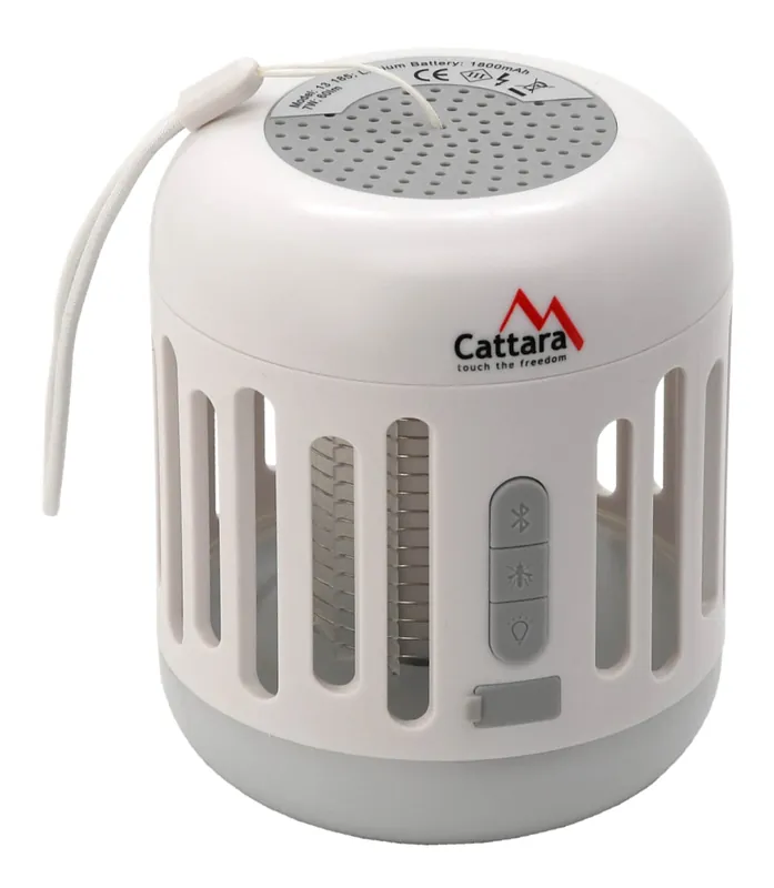 Svítilna MUSIC CAGE Bluetooth nabíjecí + UV lapač hmyzu Hit Sezóny